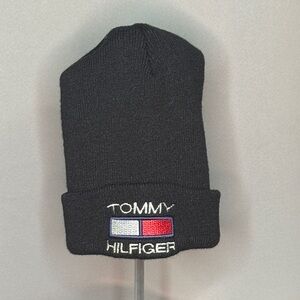 Tommy Hilfiger Black Knit Beanie